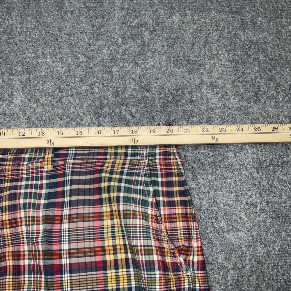 Polo Ralph Lauren Shorts Mens Size 38 Bleeker Madras Casual Preppy - Picture 6 of 11
